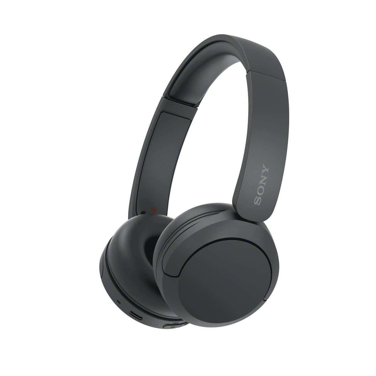 Sony Sony On-Ear WH-CH520 Kabellose Kopfhörer bis 50 Stunden Akku Schwarz Funk-Kopfhörer