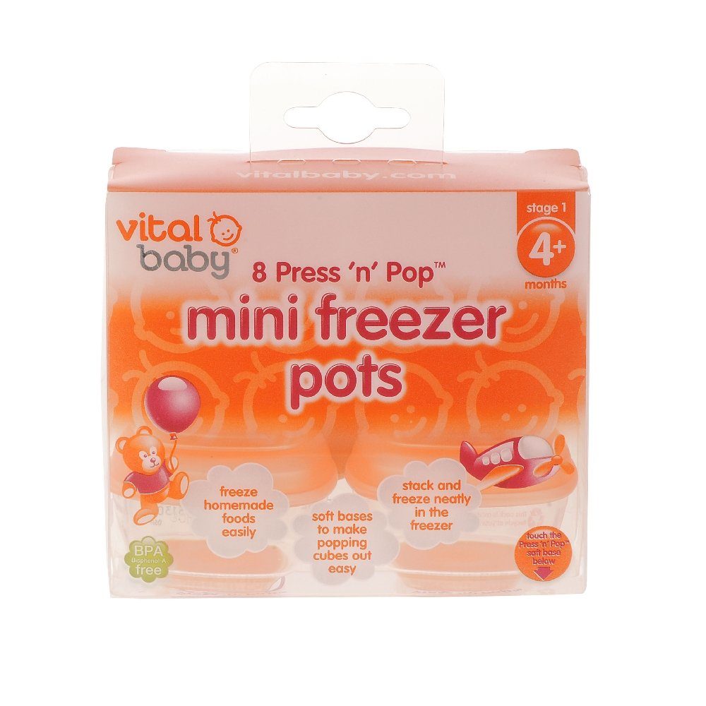 Vital Baby Aufbewahrungsdose Gefrierschalen Frischhaltebox