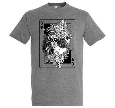 Youth Designz Print-Shirt Queen Dead Herren Shirt mit trendigem Frontprint