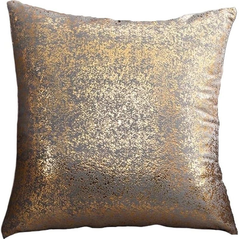 Coonoor Kissenbezug 45x45cm Goldprägung Kissenbezüge Kissenhülle günstig online kaufen