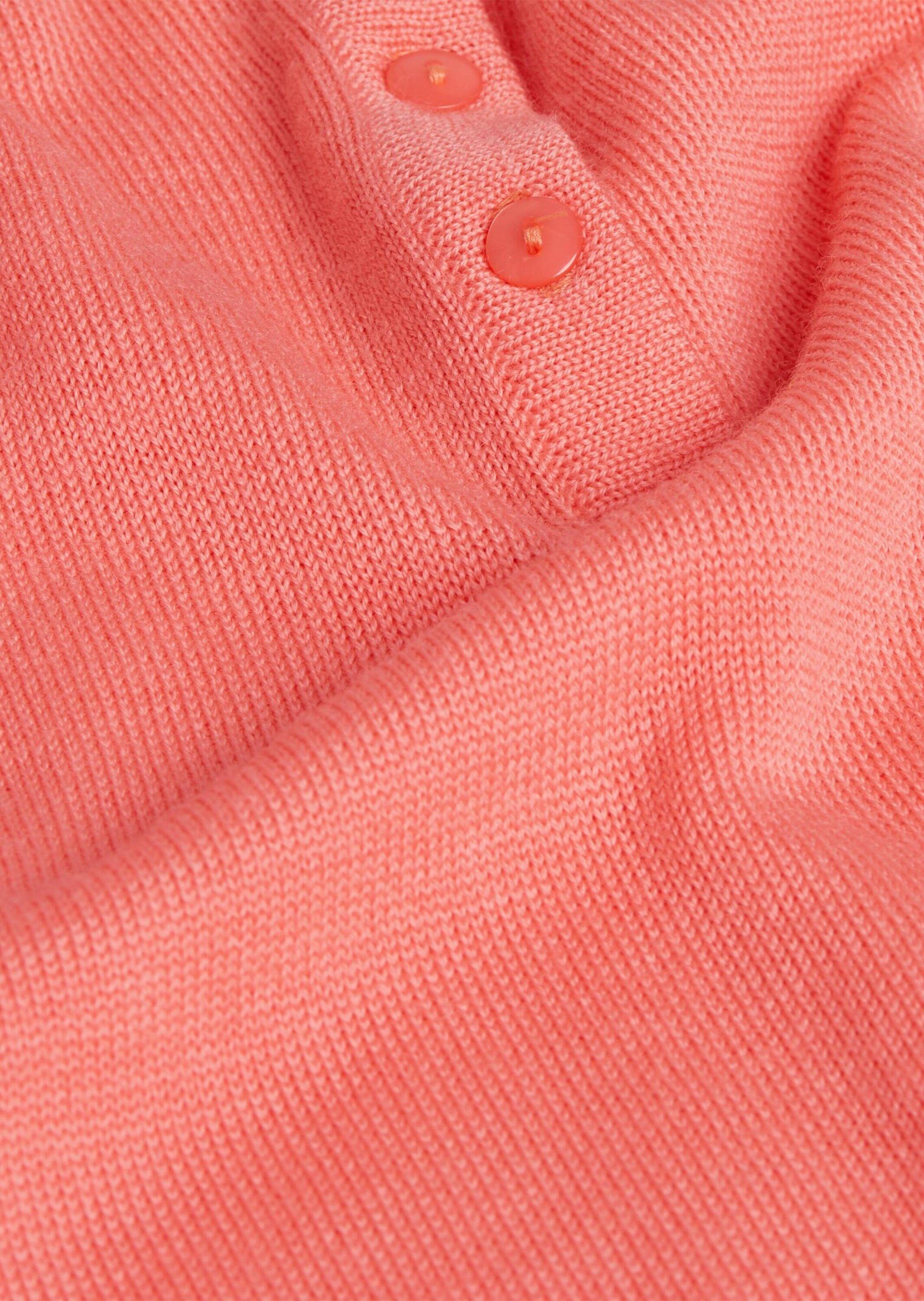 GOLDNER Strickpullover Kurzgröße: Pullover in melone Qualität hochwertiger