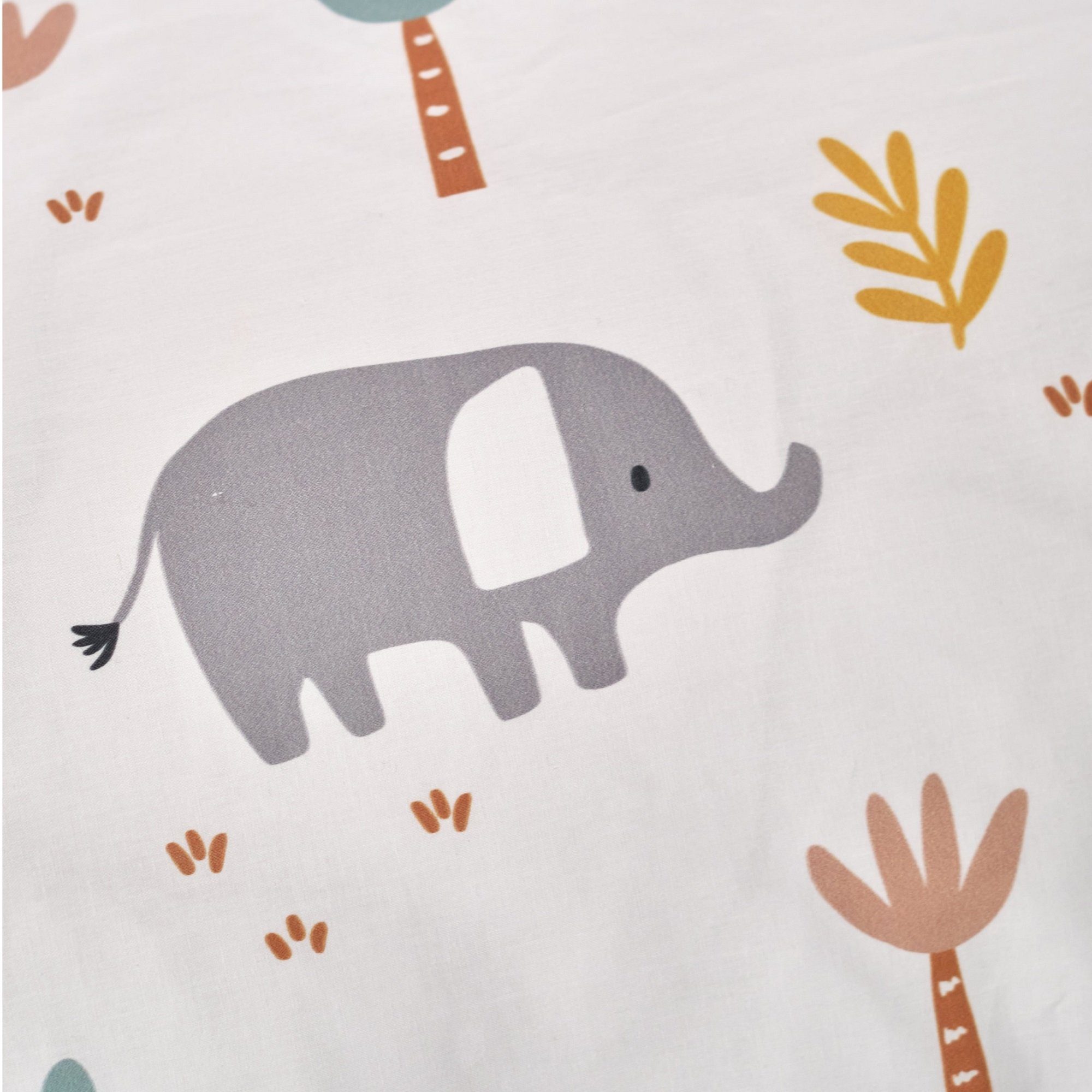 Familando Babybettwäsche Motiv Safari mit Dschungel günstig online kaufen