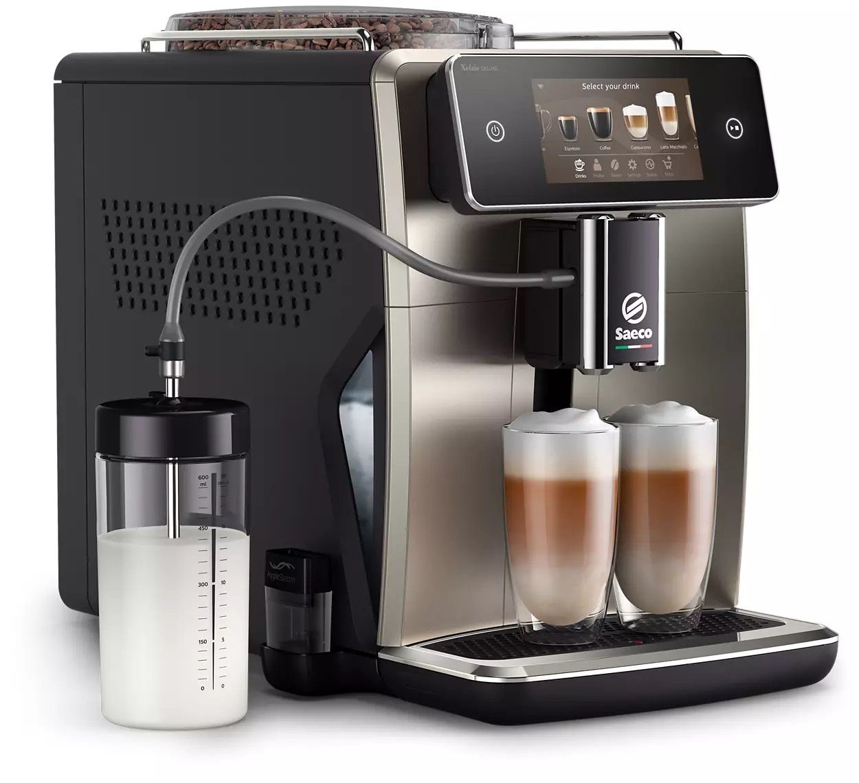 Saeco Kaffeevollautomat Kaffeemaschine Saeco „Xelsis Deluxe SM8780/00“