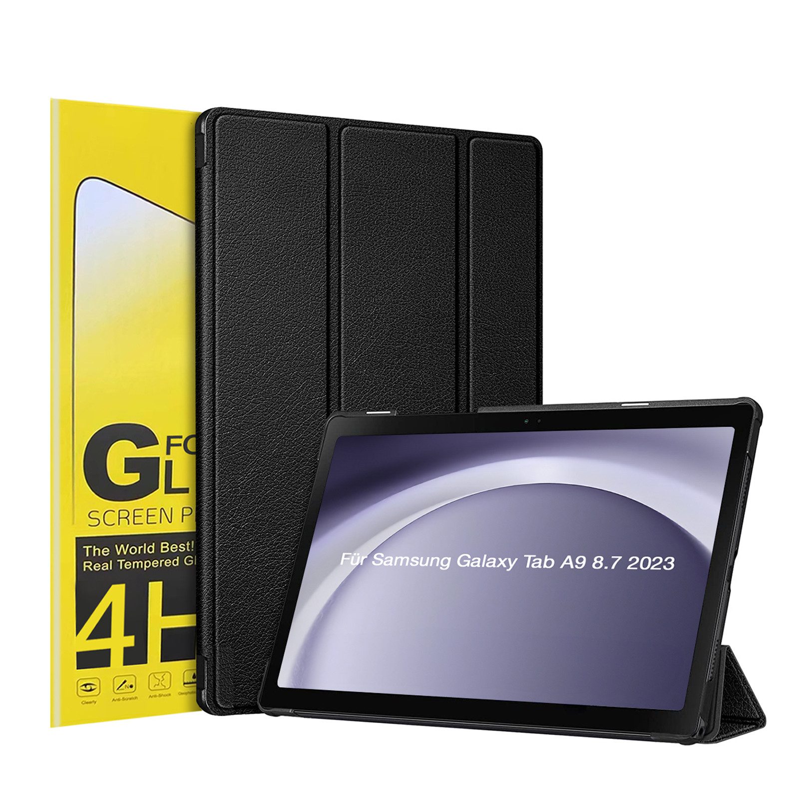 Tec-Expert Tablet-Hülle Tablet Cover Hülle für Samsung Galaxy Tab A9 8,7 Zoll 2023 8.7 Zoll, 8.7, Schutzhülle Klapphülle Tasche Case
