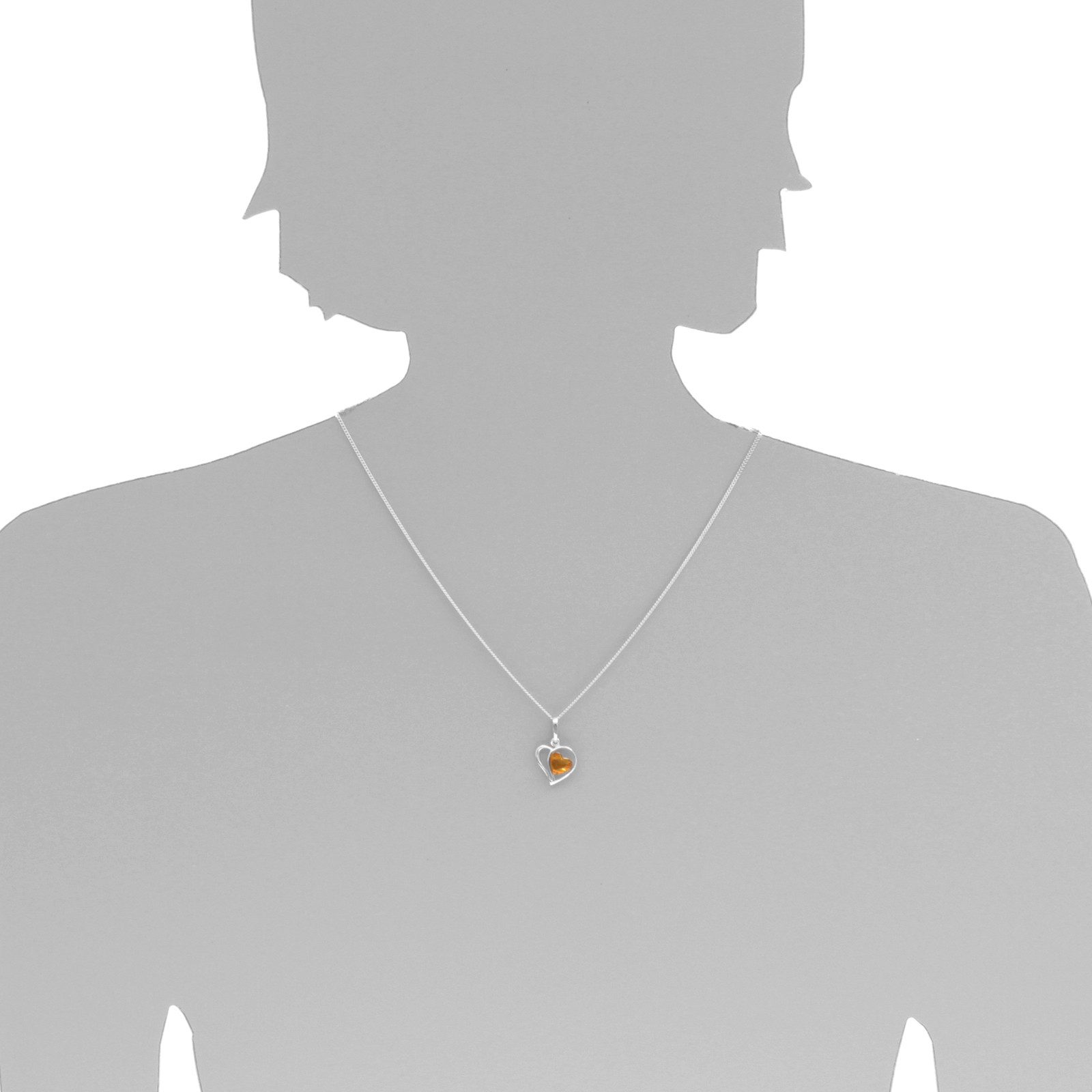 OSTSEE-SCHMUCK Kettenanhänger Ostsee-Schmuck Anhänger Herz Anhänger günstig online kaufen