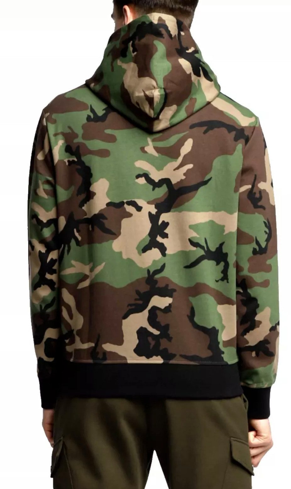 Polo Ralph Lauren Hoodie Kapuzen Sweatshirt Camo Double Knit Allover-Tarnmu günstig online kaufen