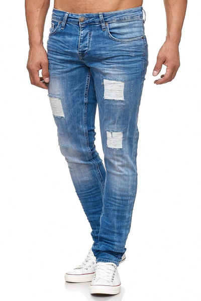 Tazzio Straight-Jeans 17505 im Destroyed-Look