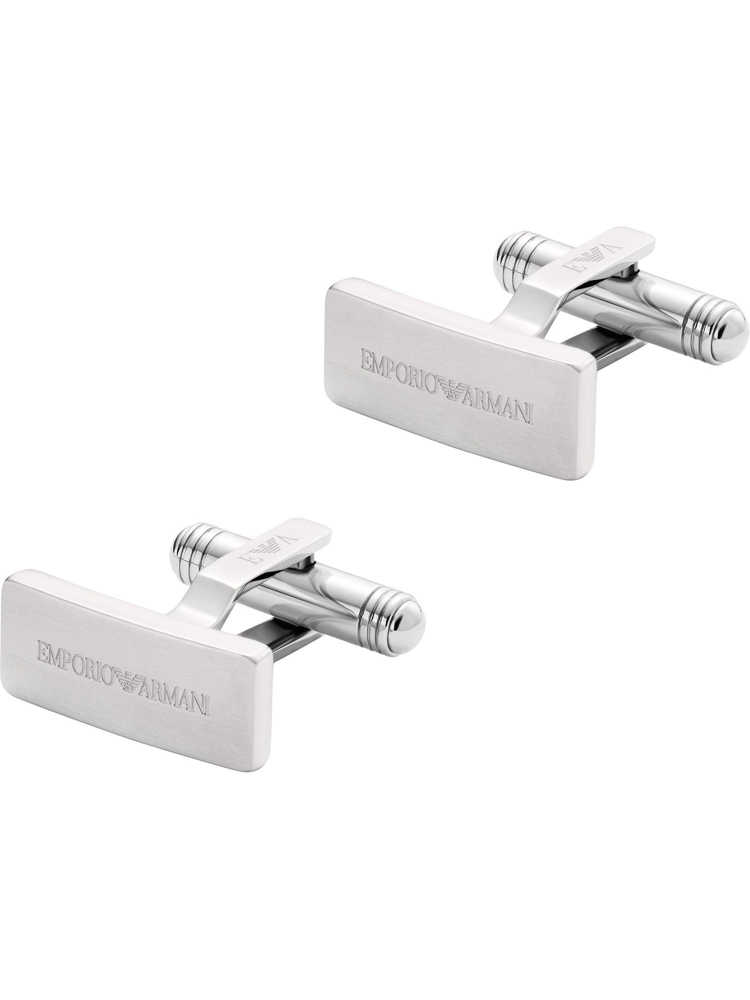 Emporio Armani Manschettenknöpfe Emporio Armani Herren-Ansteckschmuck Edelstahl