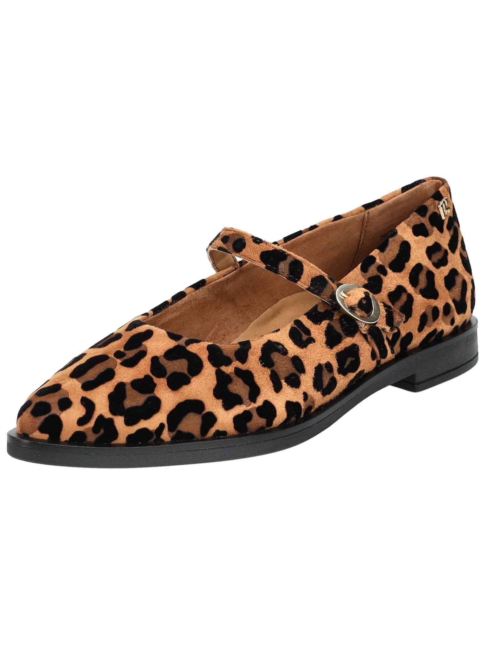Ballerinas Veloursleder Riemchenballerina
