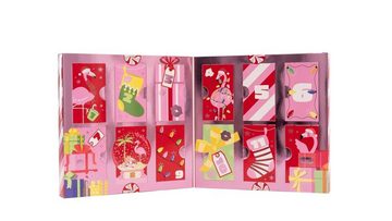 Nyx Professional Make Up Adventskalender, Mini-Adventskalender, 12 Tage Lippen-Make-up mit festlichen Nuancen