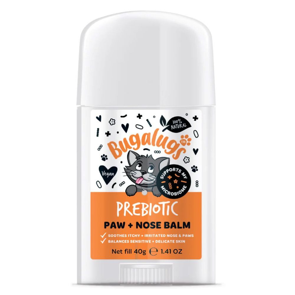 Bugalugs Pfotenpflege Bugalugs Pfoten- & Nasenbalsam für Katzen 50 g – Pflegender Schutzbals, 40 ml, (1-St), Aloe