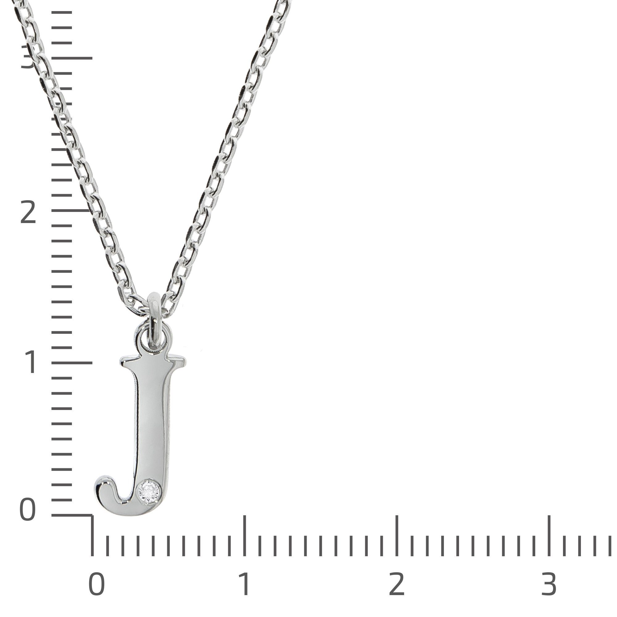 Diamonds by Ellen K. Kette mit Anhänger Silber 925 mit 1x Diamant 0,008ct. günstig online kaufen