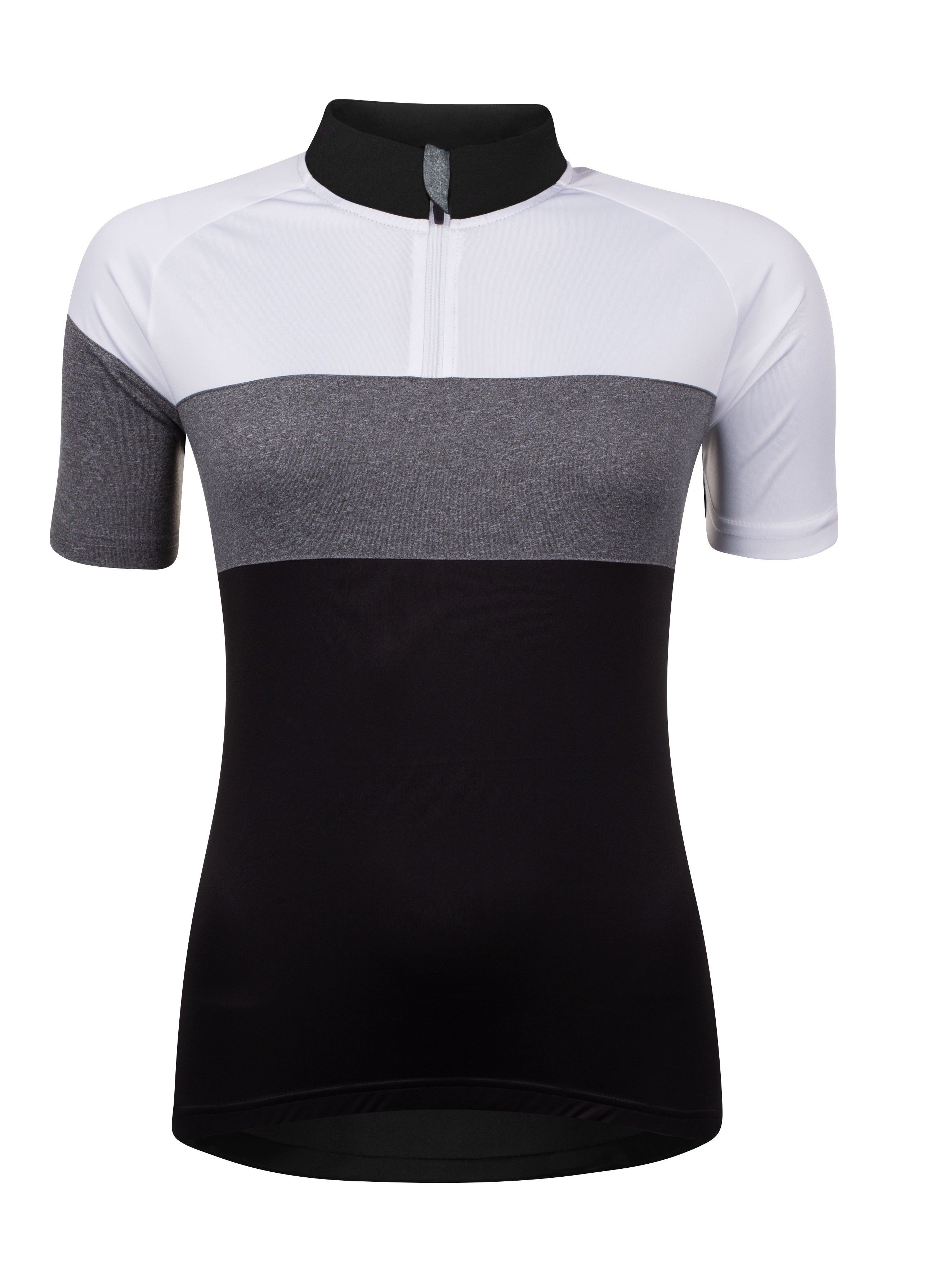 FORCE Radtrikot Jersey Trikot FORCE VIEW grauschwarz-weiß %%% günstig online kaufen