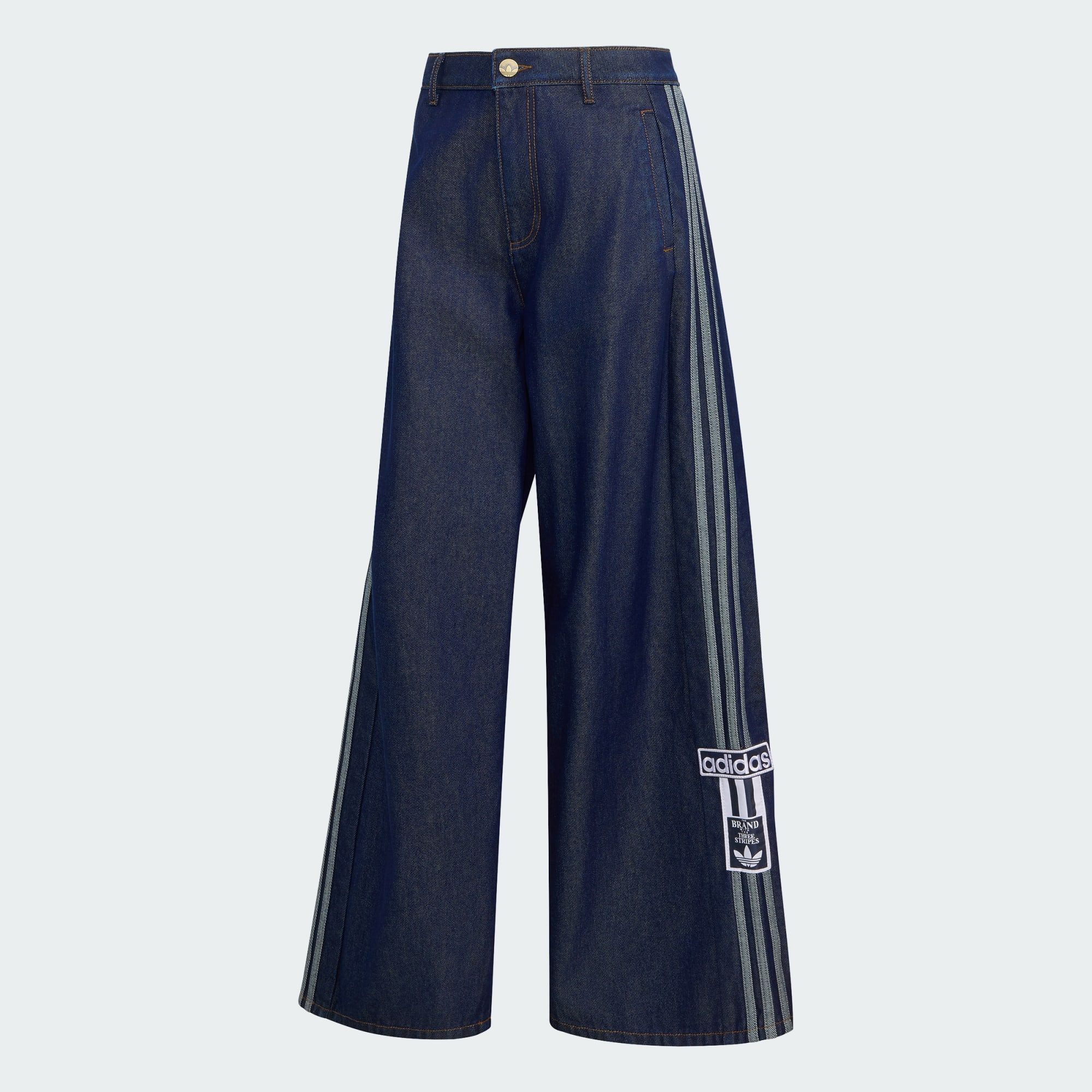 adidas Originals Loose-fit-Jeans ADIBREAK JEANS, WEITES BEIN, MITTELHOHER BUND (1-tlg)