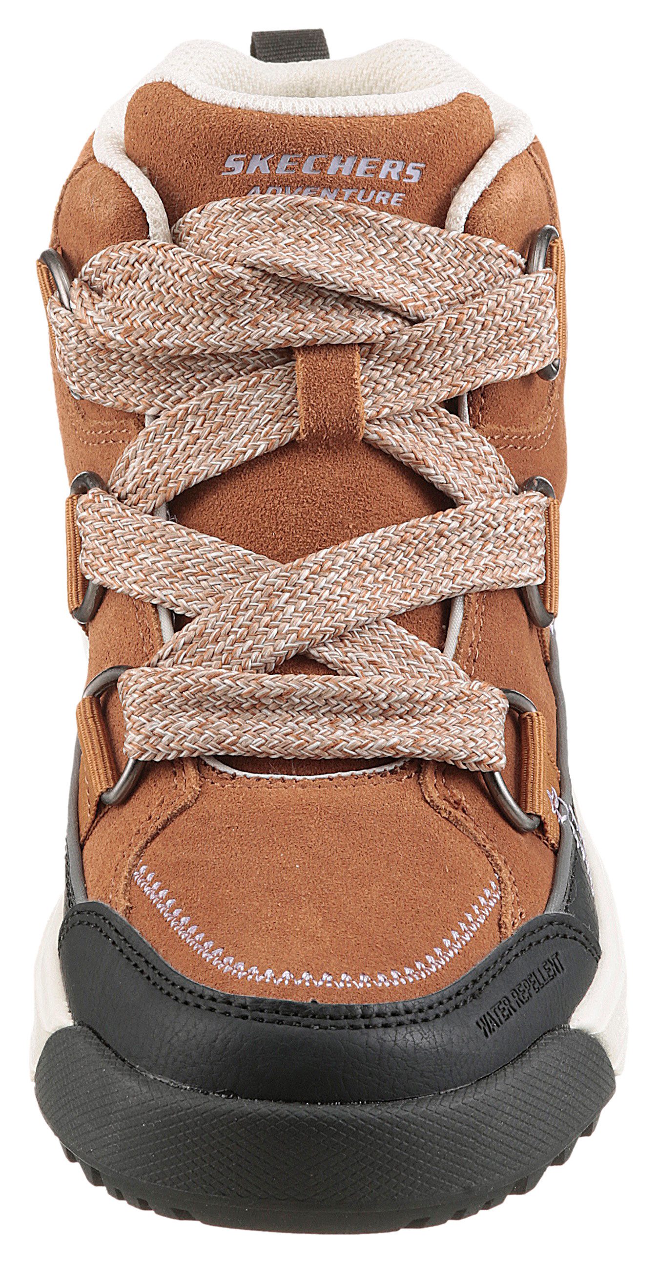 Skechers YANA Schnürboots High Top Sneaker, Schnürschuh mit auffälliger Schnürung – Bild 4 von 5