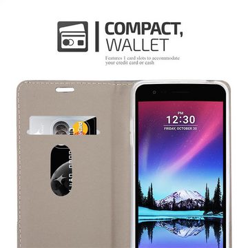 Cadorabo Handyhülle LG K4 2017 LG K4 2017, Klappbare Handy Schutzhülle - Hülle - mit Standfunktion und Kartenfach
