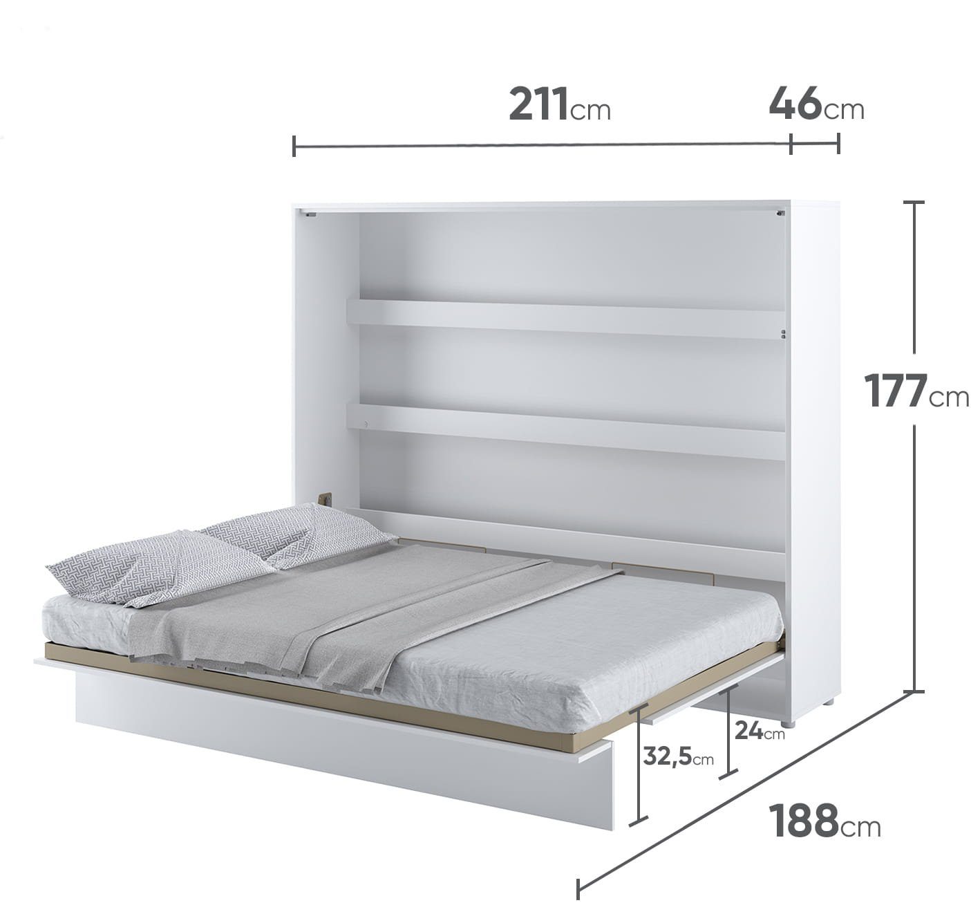 yourhouse24 Schrankbett Bed Concept BC-14 160x200 günstig online kaufen