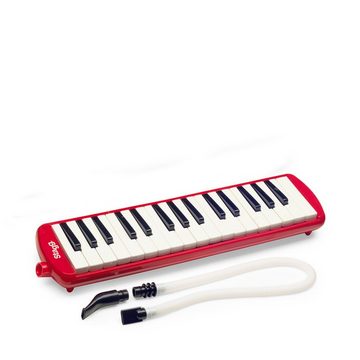 Stagg Melodica 32 Tasten rot inkl. Anblasschlauch Melodica