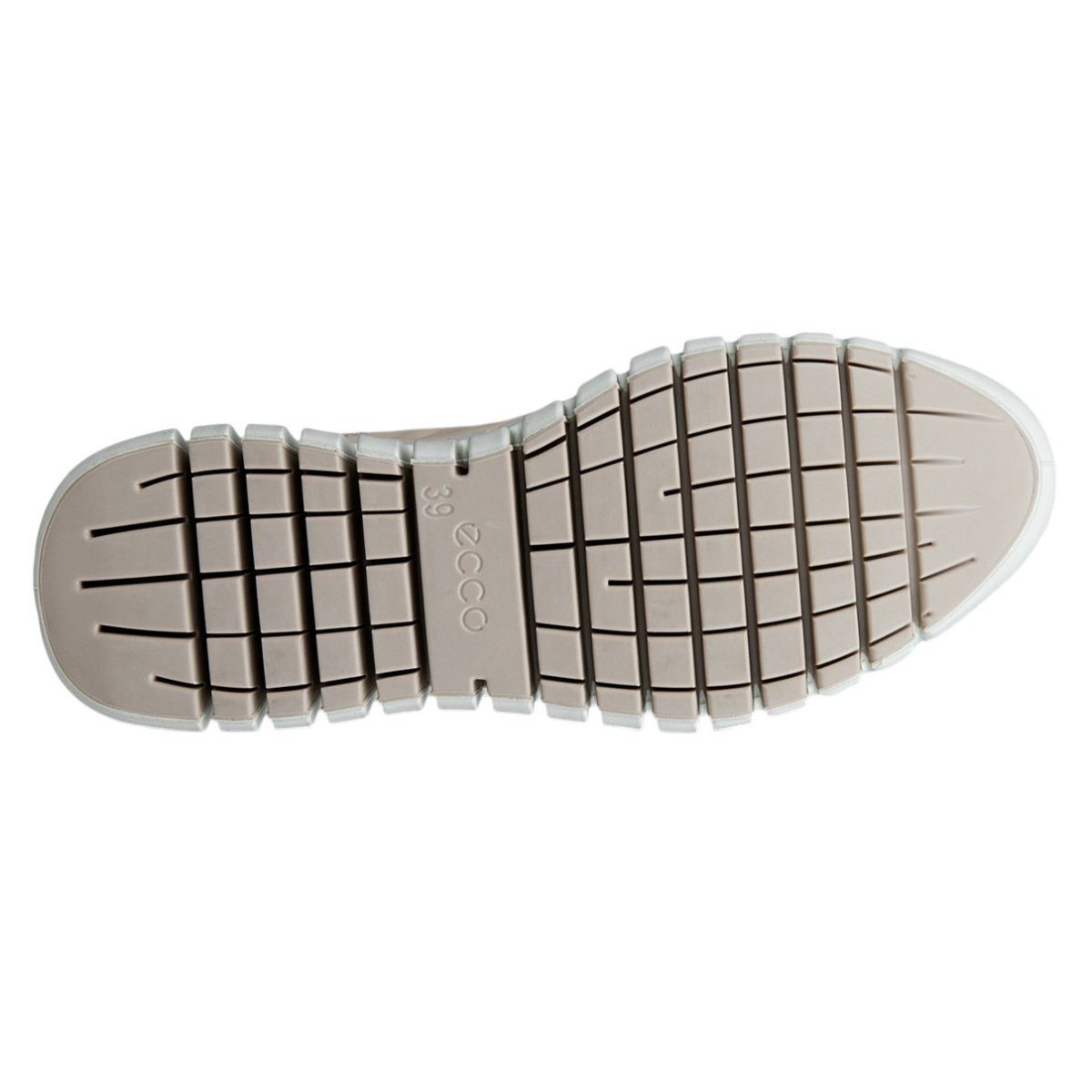 Ecco Gruuv Lea (atmungsaktiv Textil) limestone Damen Sneaker günstig online kaufen