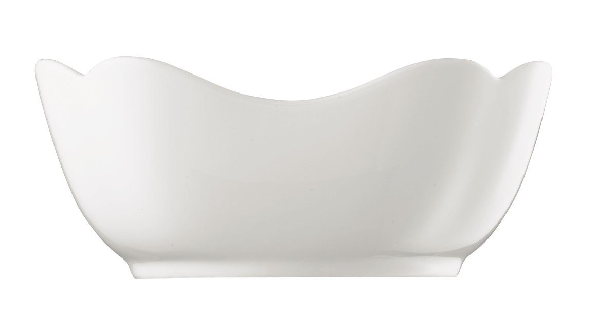 Hutschenreuther Schüssel Maria Theresia Weiss Schüssel eckig 20 cm, Porzellan, (Schüsseln & Чаші), Чаші / Schälchen / Schüsseln