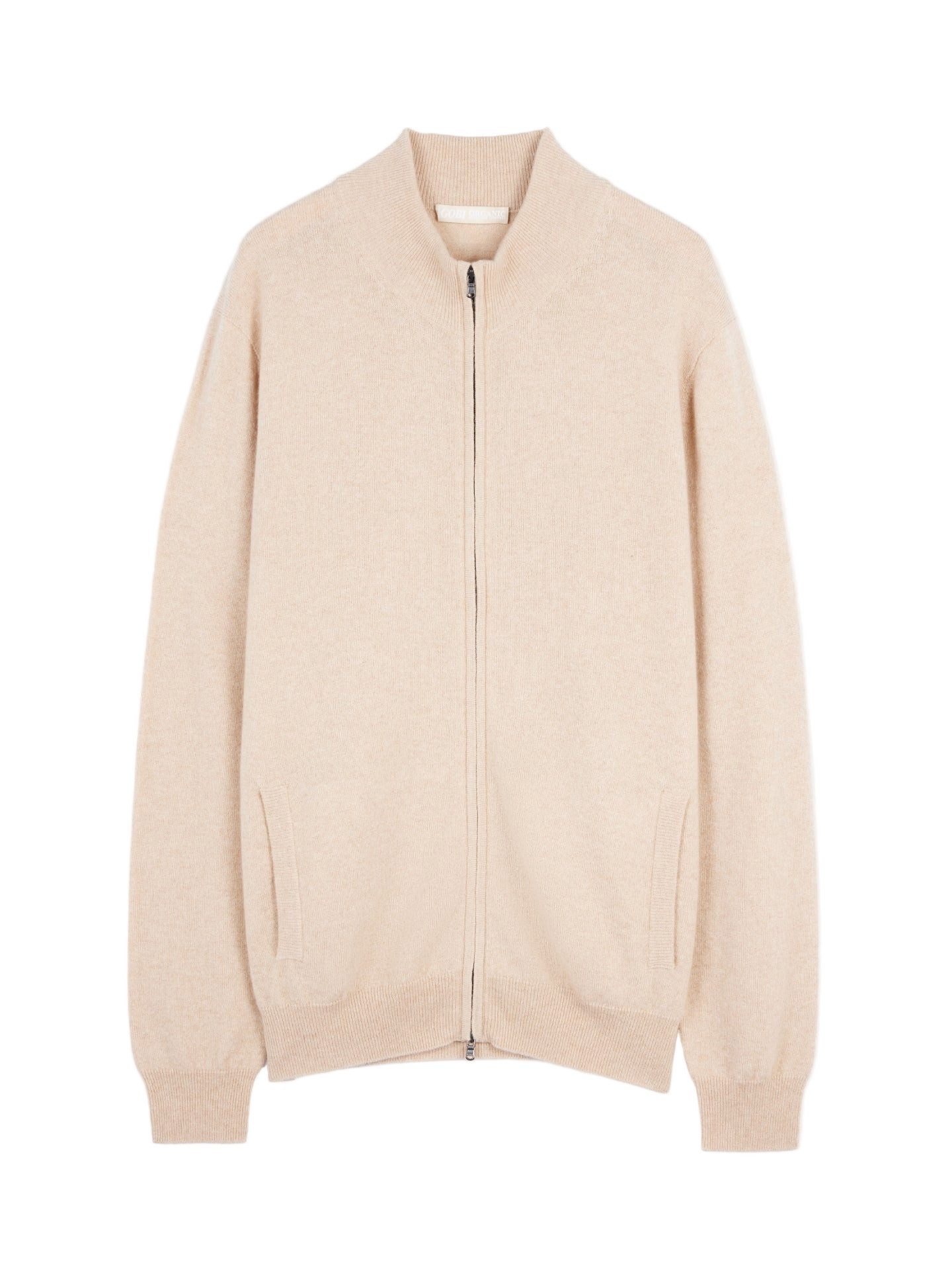 GOBI Cashmere Cardigan Basic Kaschmirstrickjacke mit Reißverschluss