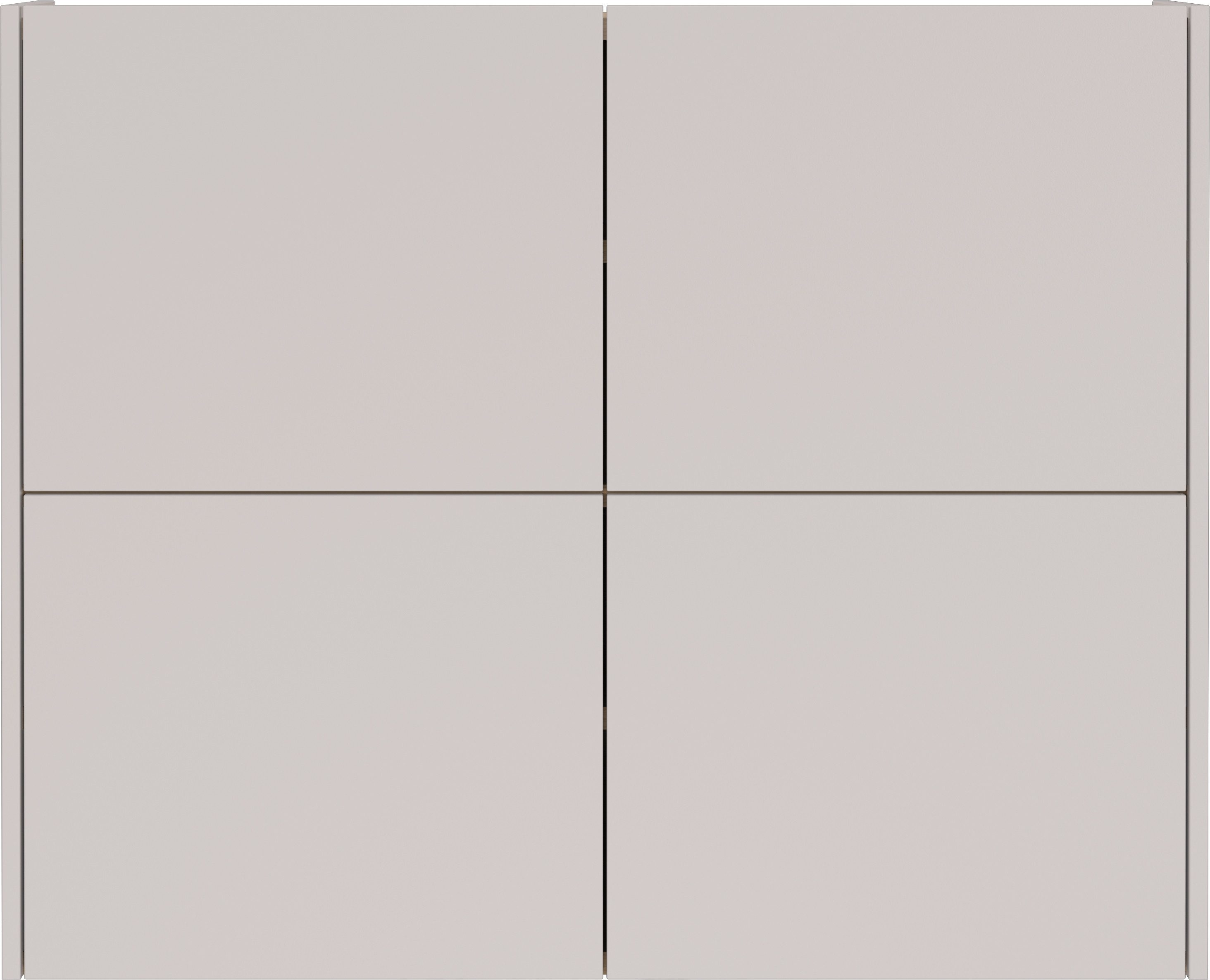 GERMANIA Hängeschuhschrank Binetto (1-St) Garderobenschrank, Push-to-open, verstellbare Böden, Tiefe: 27cm