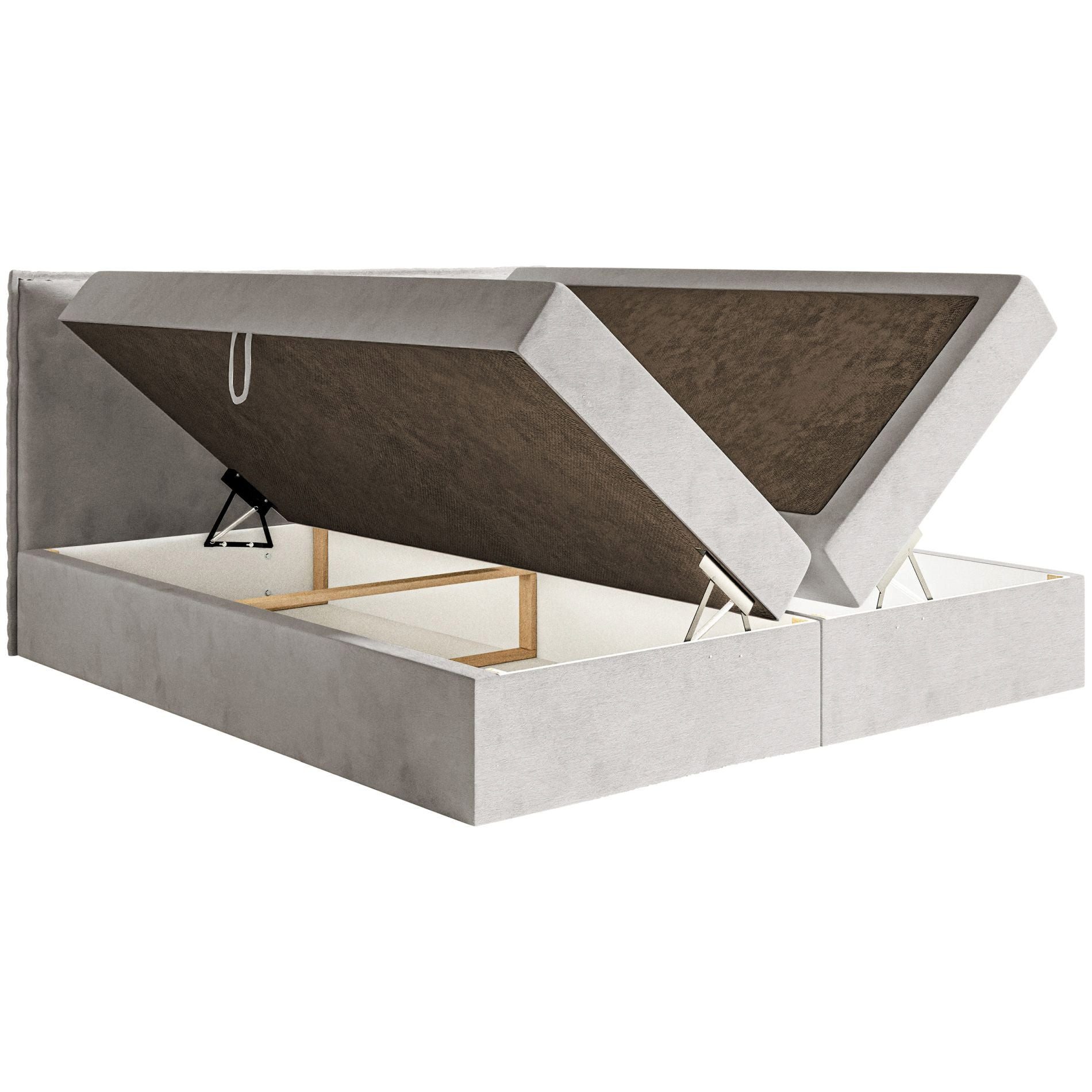 Selsey Boxbett SOFTIE, mit Bettkasten und Topper, Bonnell-Federkernmatratze