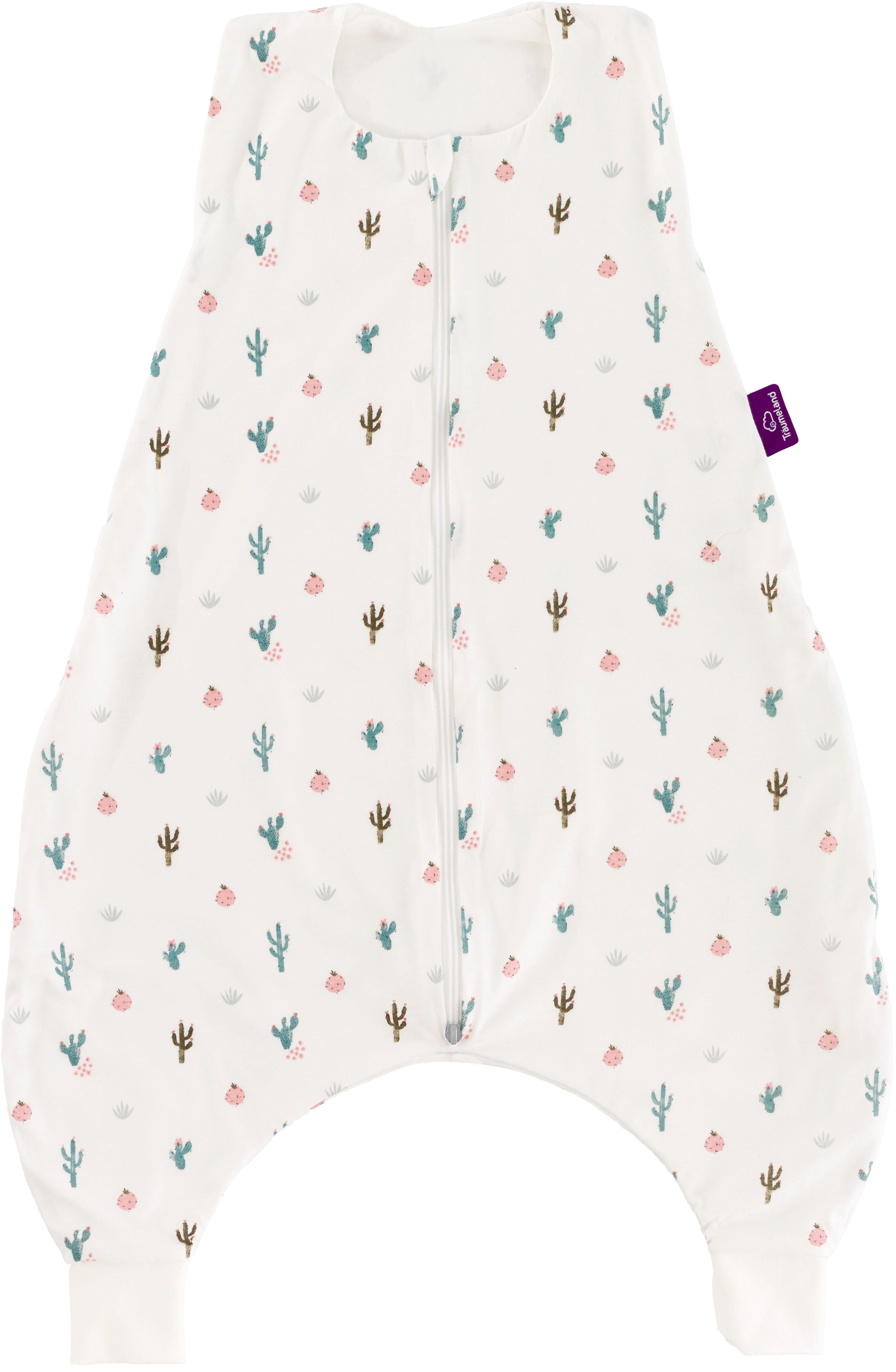 Babyschlafsack Schlafanzug light "to GO" Baumwolle Kaktusliebe