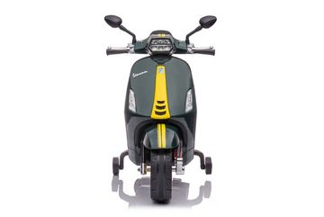 Kidix Elektro-Kinderauto Elektro Motorrad Vespa Sprint Lizenz 1x25W 6V 4Ah Roller Kinderauto