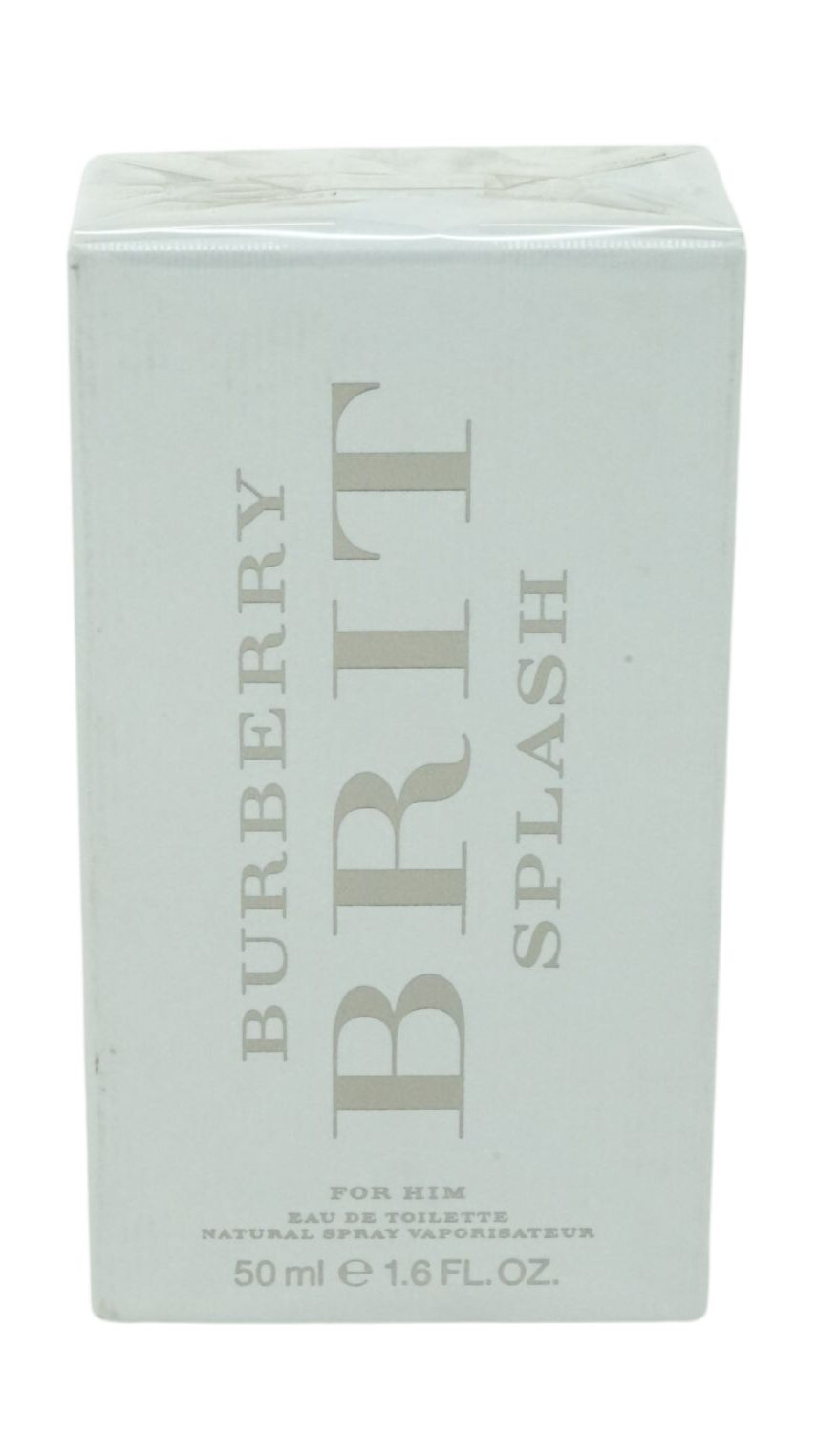 Brit Splash For Toilette Him de Eau Selbstbräunungstücher Burberry BURBERRY 50ml Spray