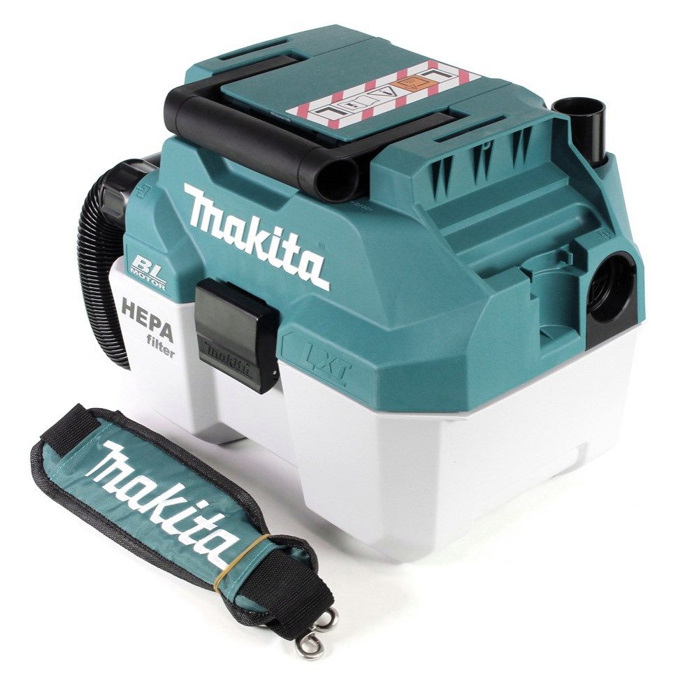 Makita Akku-Handstaubsauger DVC 750 LZX3 Akku Staubsauger 18 V 7,5 l Staubkl. L Brushless Solo