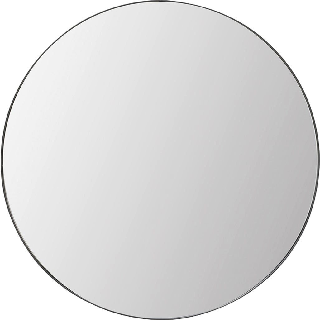 Kare Design Wandspiegel Starlet, mit Metallrahmen, Ø100cm