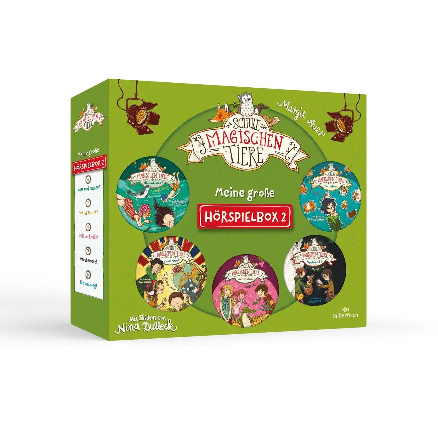 Silberfisch Verlag Hörspiel Die Schule der magischen Tiere - Hörspiele: Meine große Hörspielbox 2