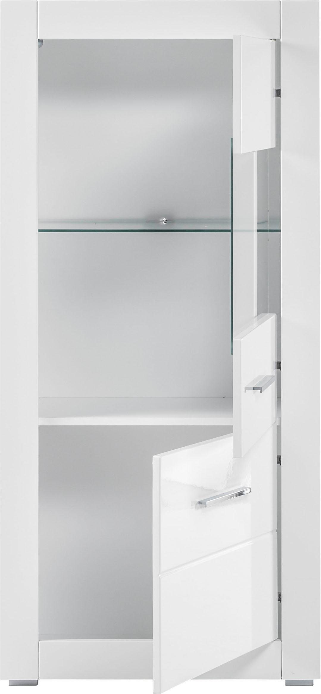 Home affaire Vitrine BIANCO Höhe 142 cm