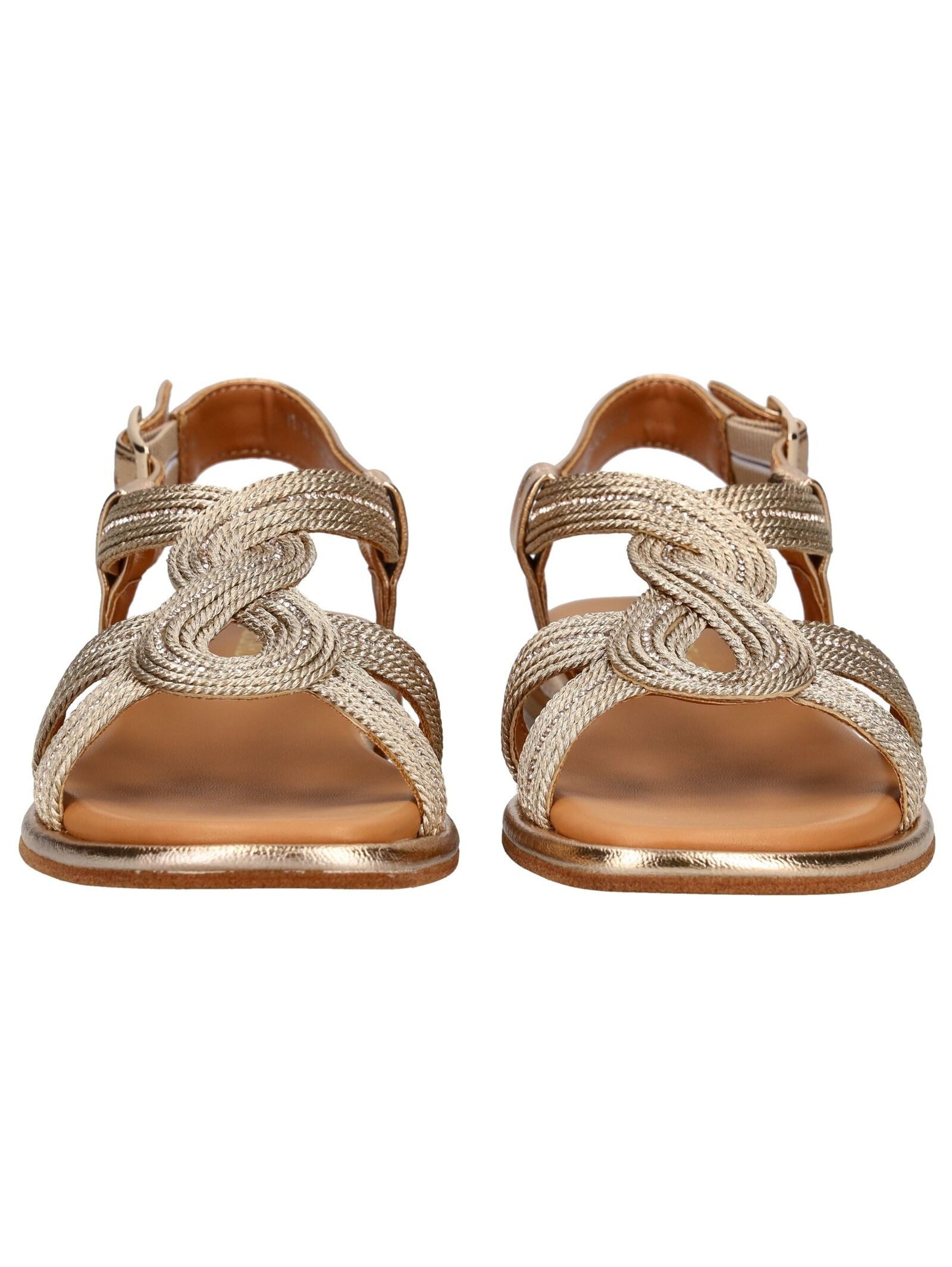Regarde Le Ciel Regarde Le Ciel Sandalen Leder/Textil Riemchensandale
