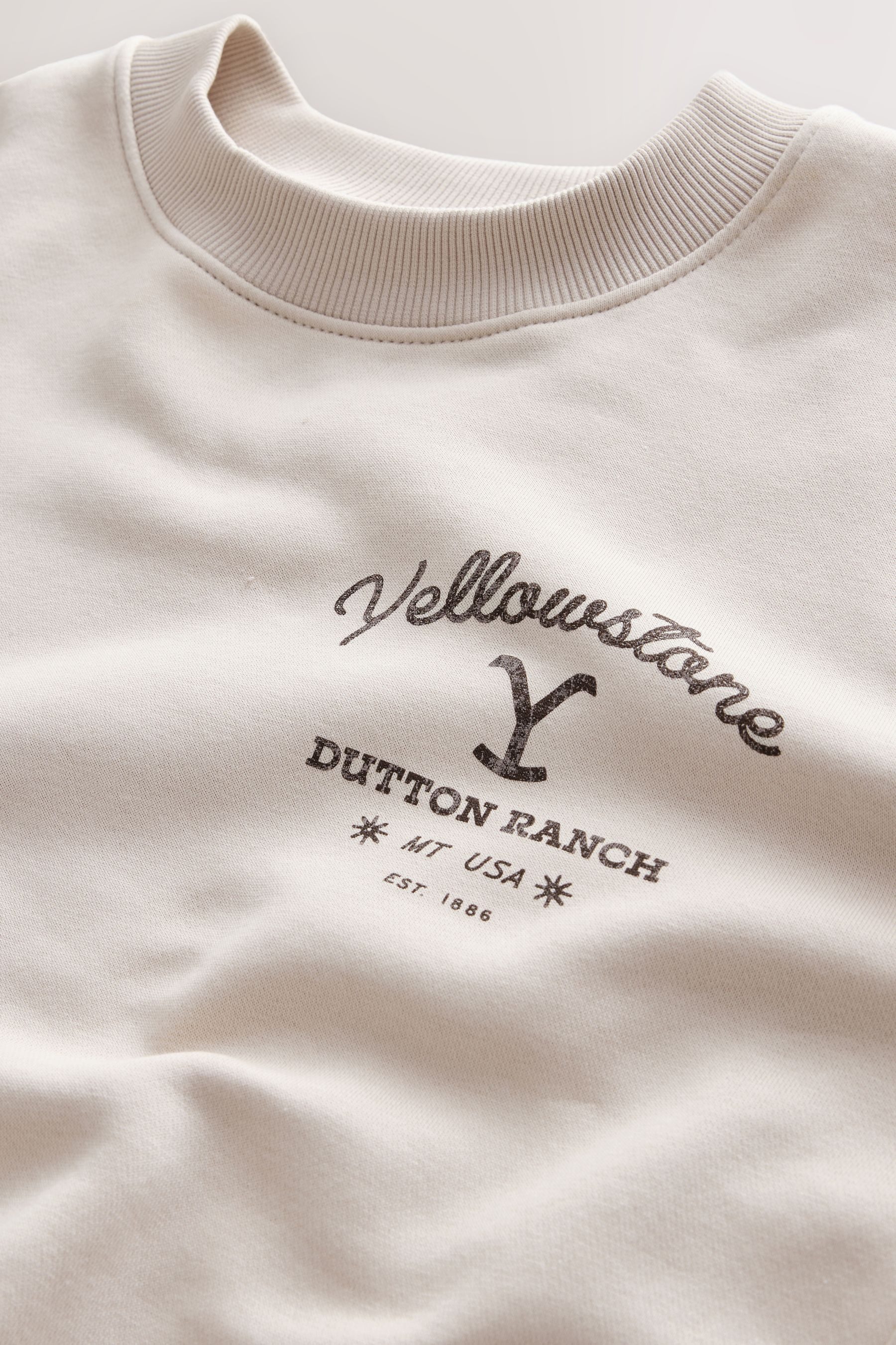Next Sweater Lizenziertes Rundhals-Sweatshirt, Yellowstone (1-tlg)