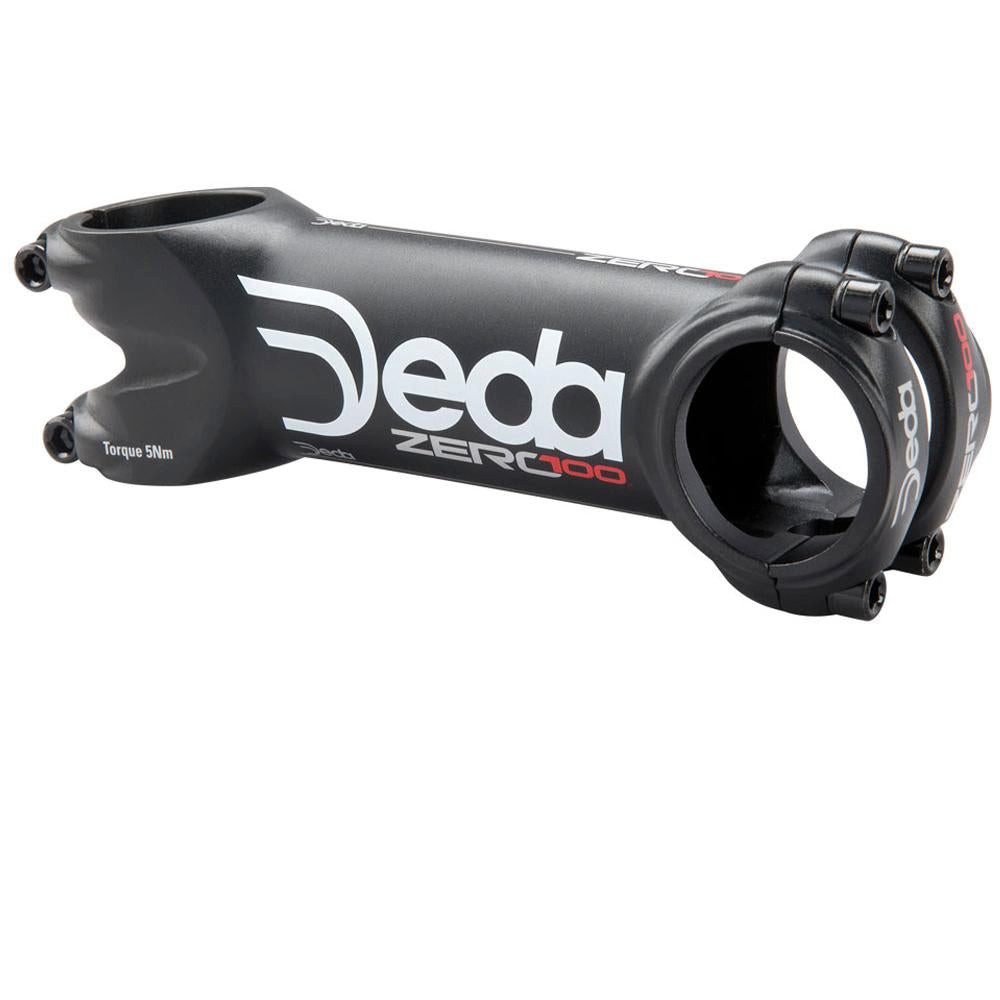 Deda Fahrradlenker Deda Vorbau Zero 100 TEAM 100 black - leichter Rennradvorbau für präzi