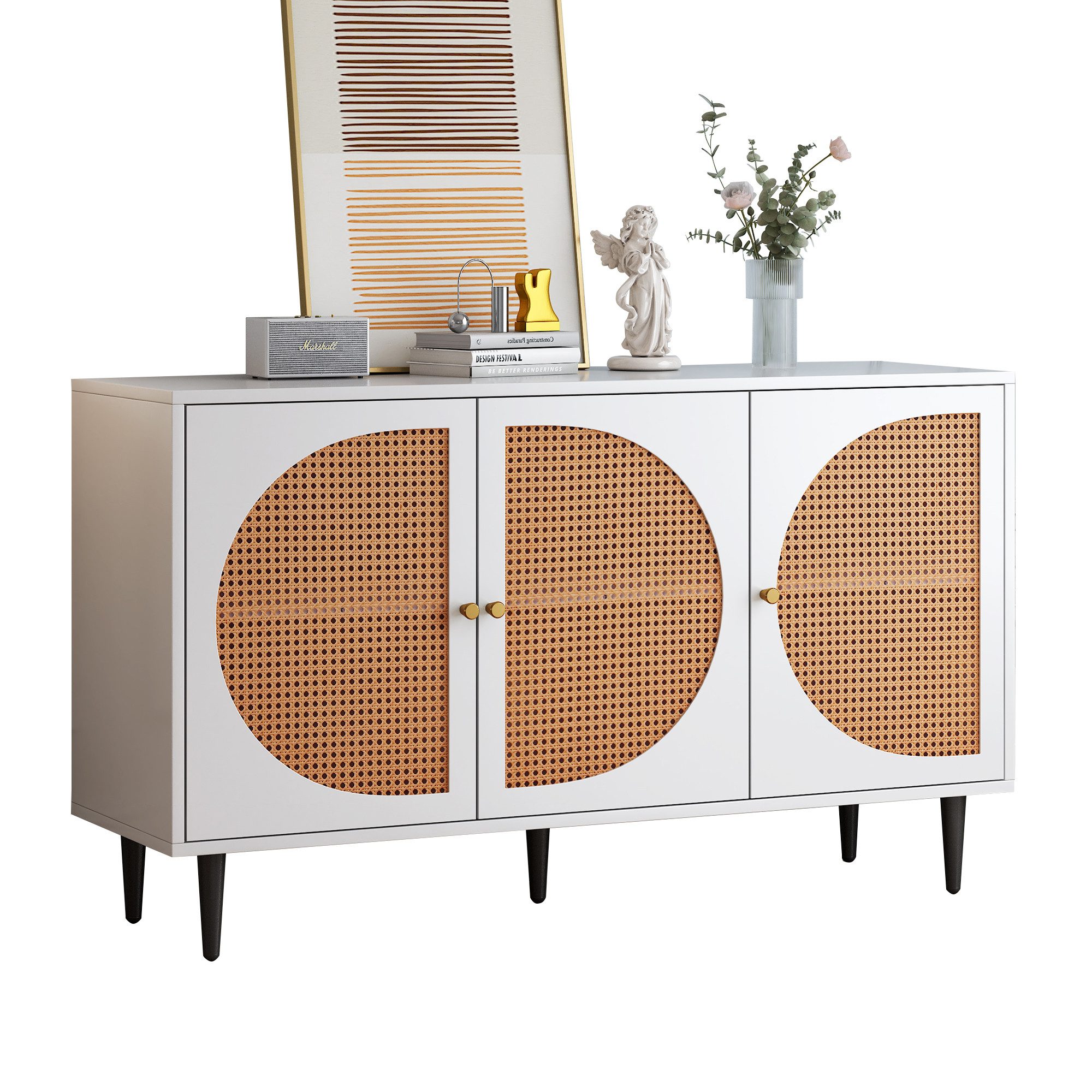 HAUSS SPOLE Sideboard Schubladenkommode, Sideboard Highboard günstig online kaufen