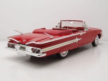 Motormax Modellauto Chevrolet Impala Convertible 1960 rot Modellauto 1:18 Motormax, Maßstab 1:18