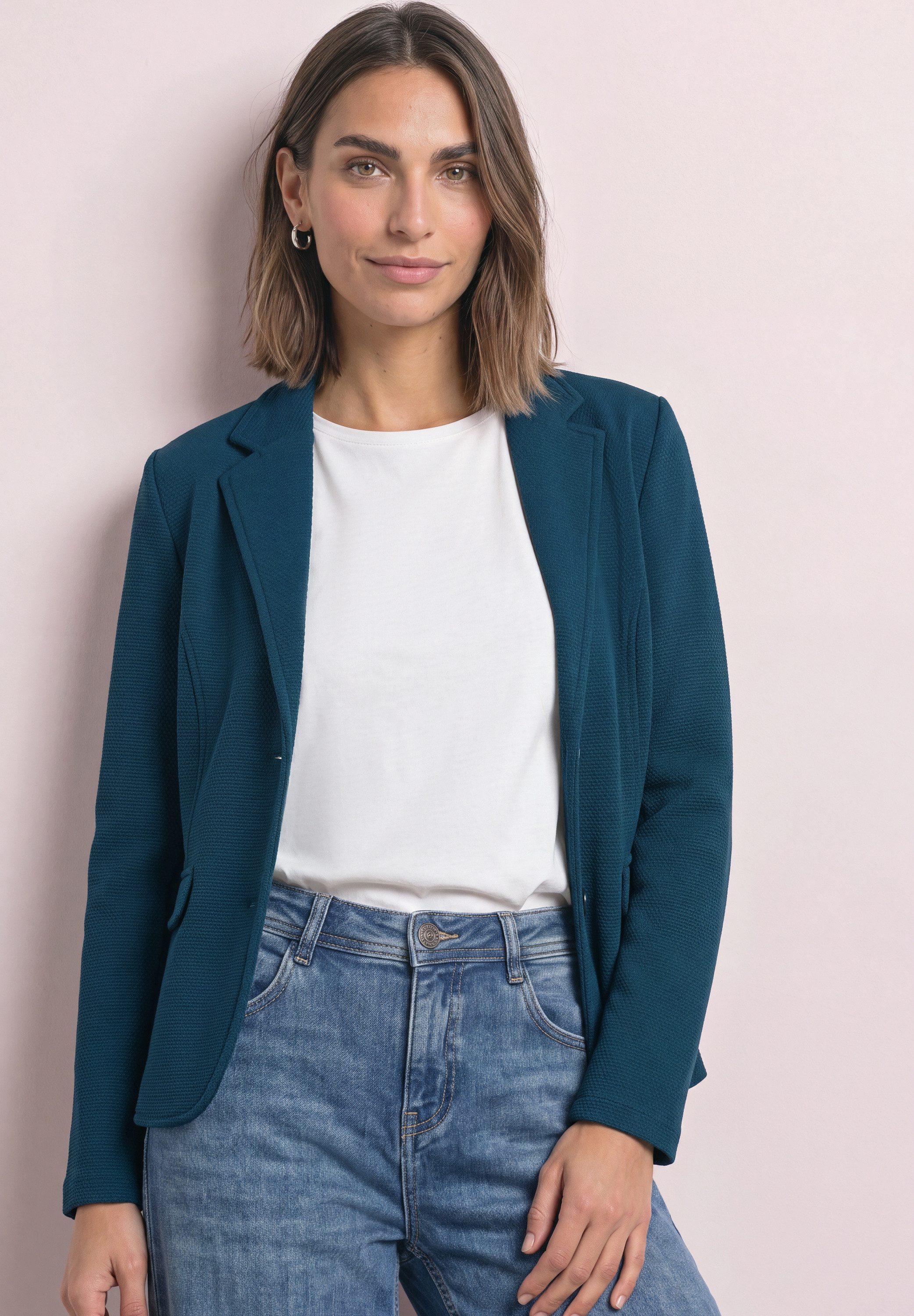 STREET ONE Kurzblazer mit Reverskragen