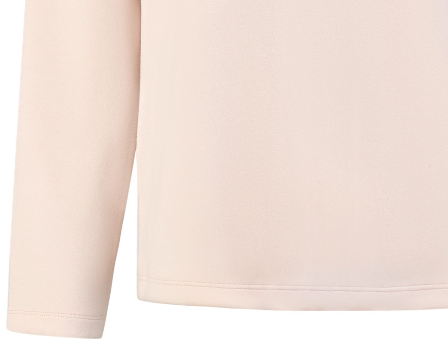 By Louise Pyjamaoberteil Lace Luxury (Packung, 1-tlg., 1-teilig) Damen Loungewear Shirt Langarm Homewear Modal