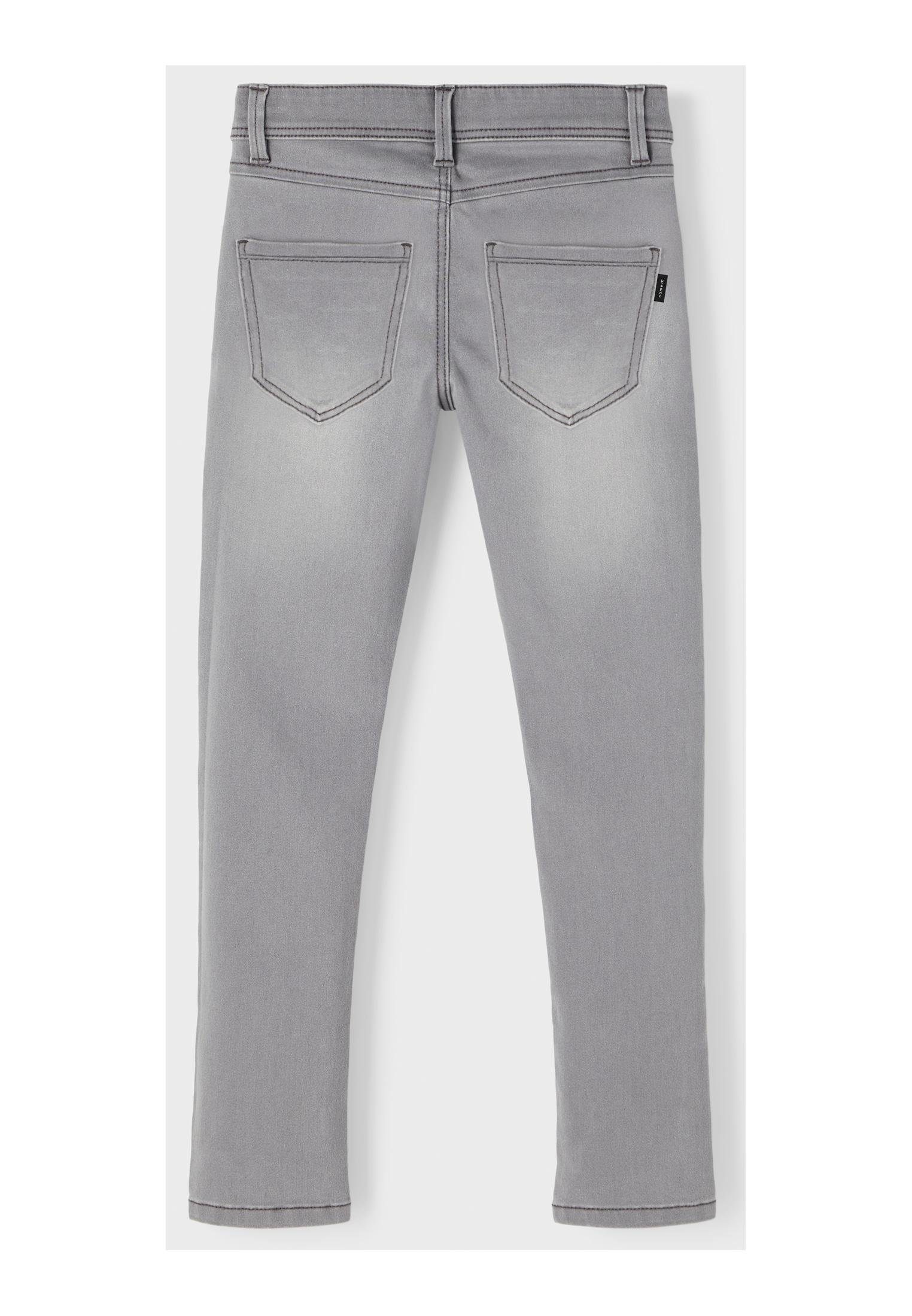 medium JEANS Skinny-fit-Jeans 2002-TX denim Name NKMSILAS XSLIM It grey