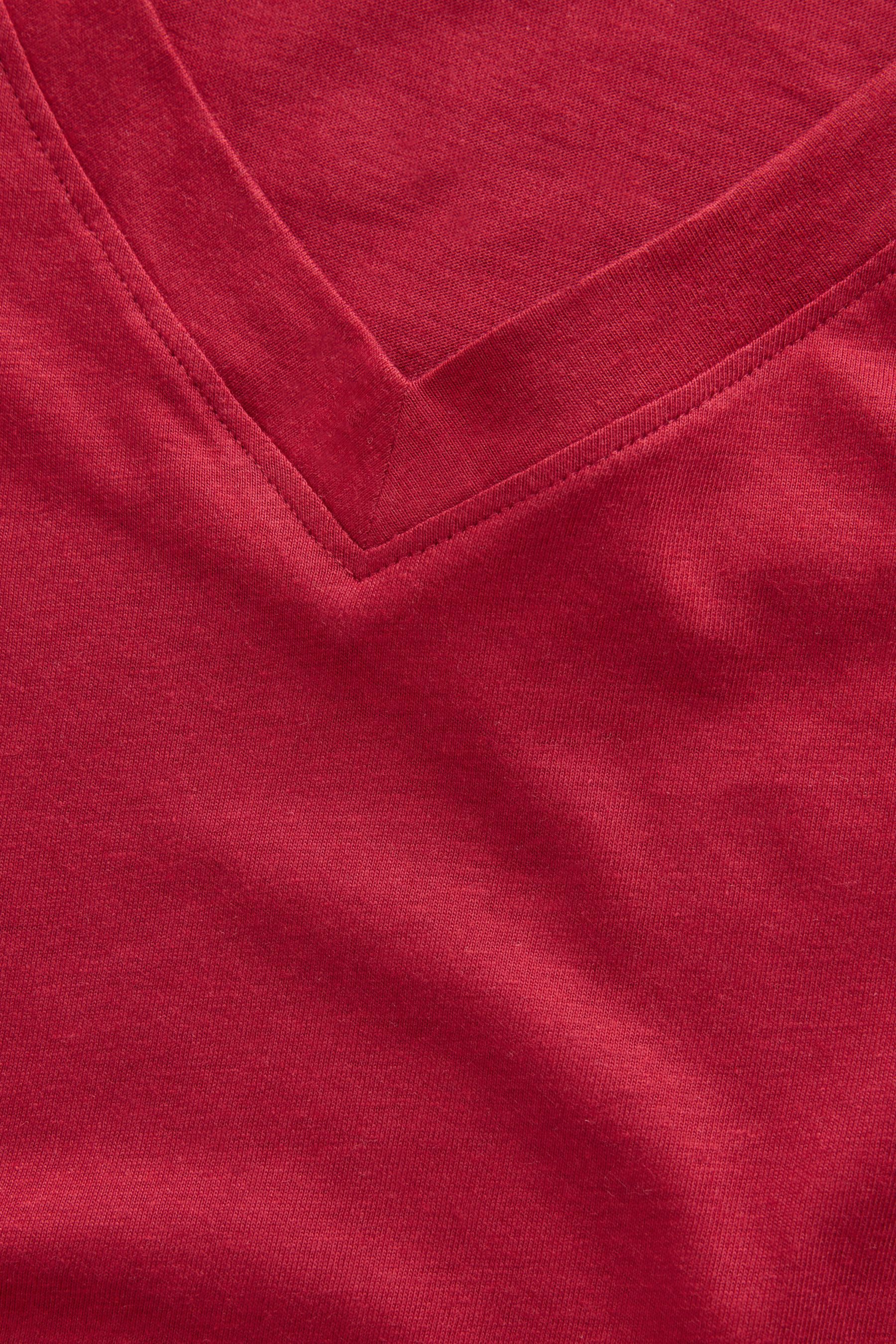 Next T-Shirt Legeres Langarmshirt aus Baumwoll-Modal-Gemisch (1-tlg)