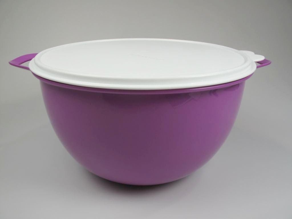 TUPPERWARE Salatschüssel Tupperware Maximilian Schüssel 10 Liter lila