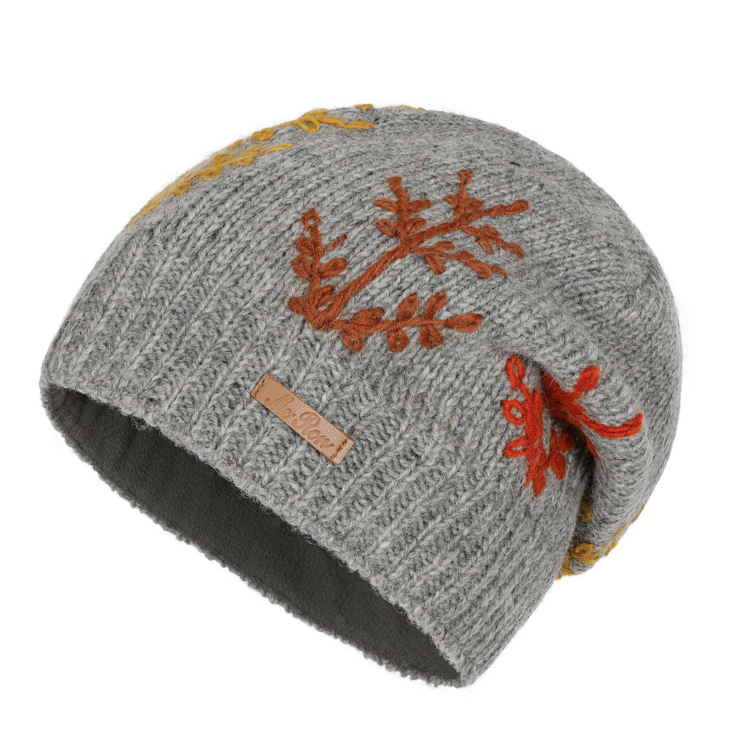 McRon Strickmütze Wollmütze Modell Albero Stickerei günstig online kaufen