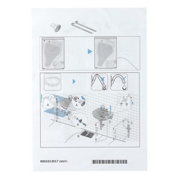 easyPART Ablaufschlauch wie BOSCH 12013784 Kondenswasserablaufschlauch Set, Trockner