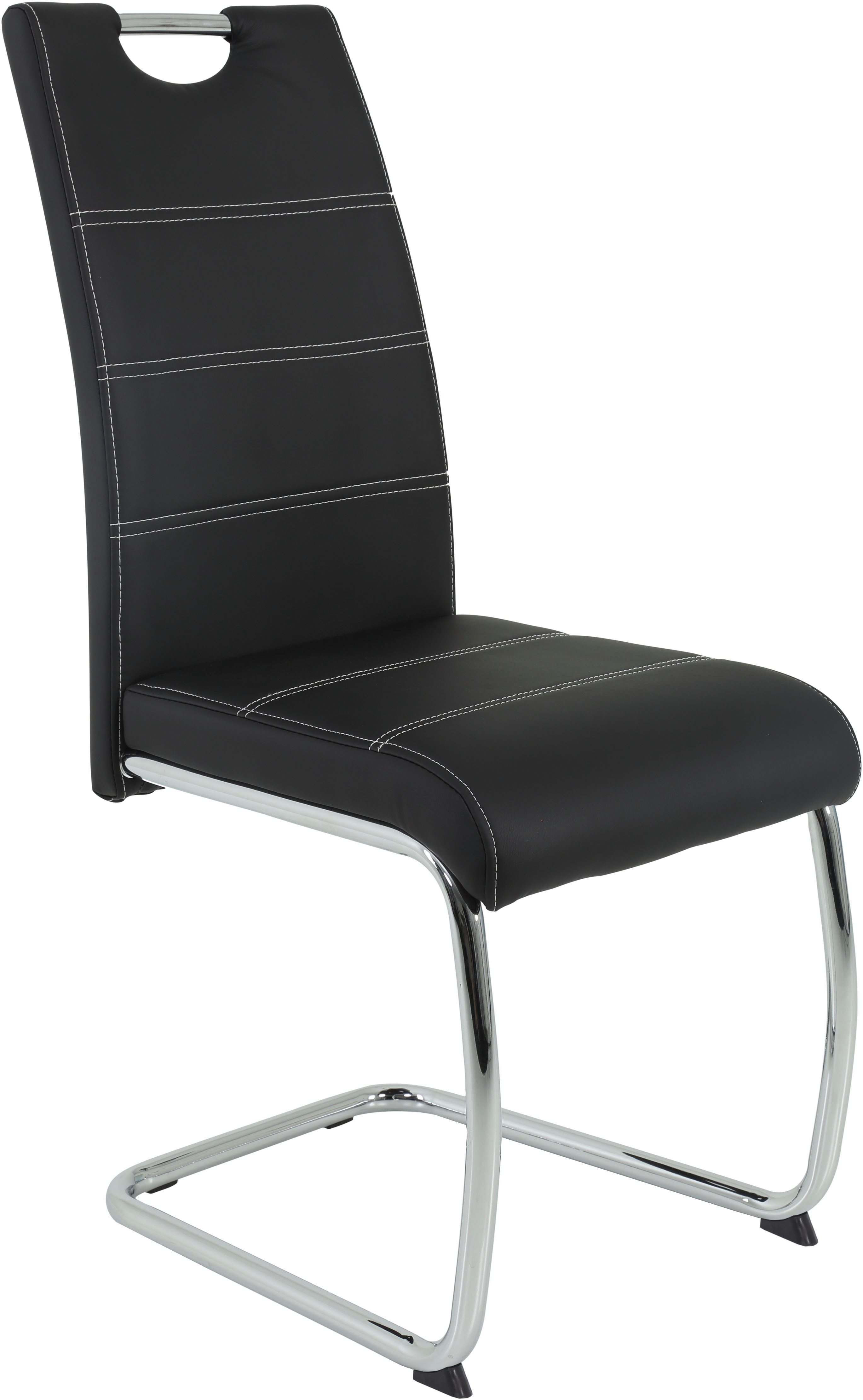 HELA Freischwinger Flora, Esszimmerstühle (Set, 2 St), Schwingstuhl Set: 1,2 oder 4 Stück, hoher Sitzkomfort