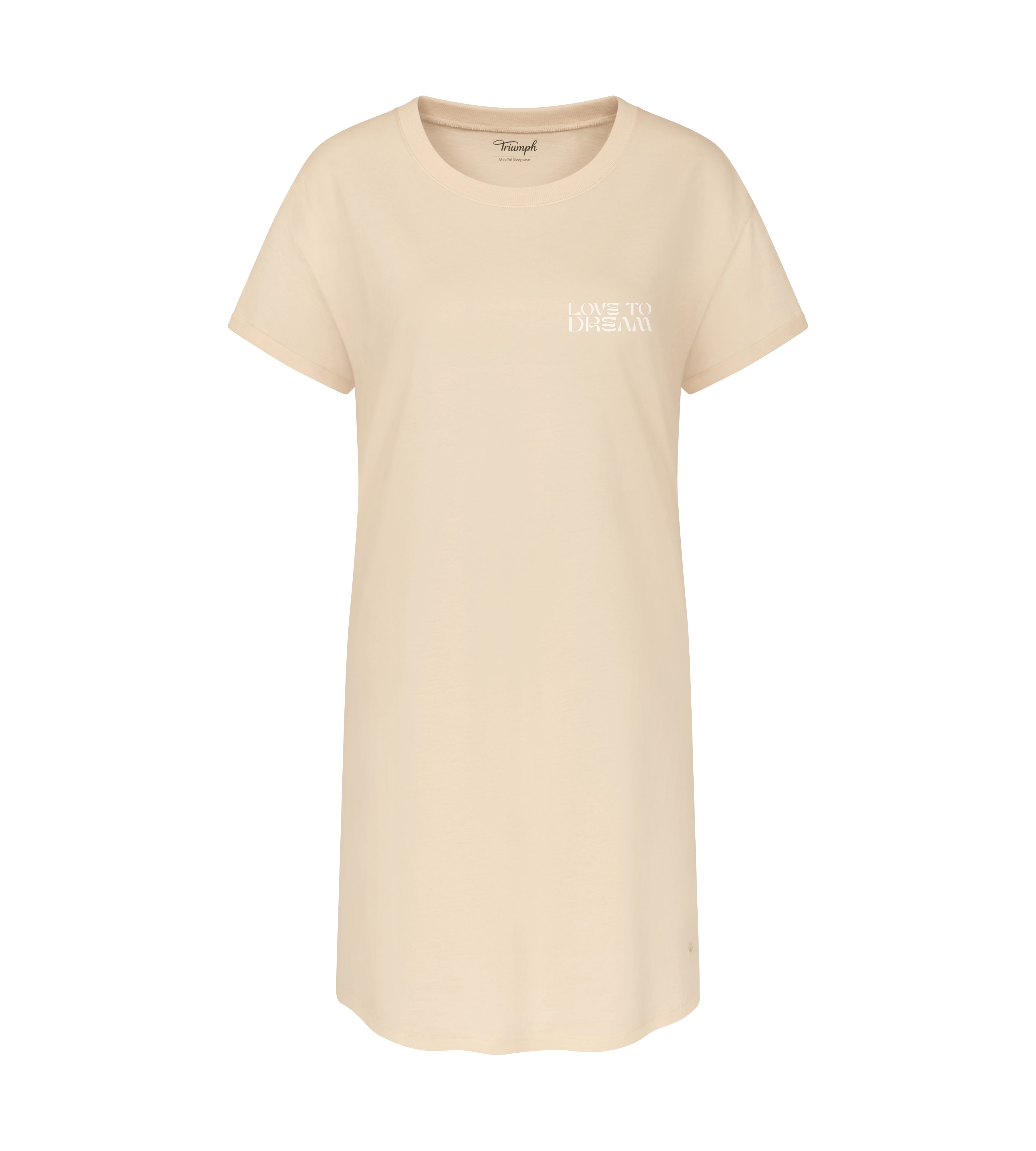 Triumph Nachthemd Nightdresses NDK X weich, atmungsaktiv, gerippter Rundhal günstig online kaufen