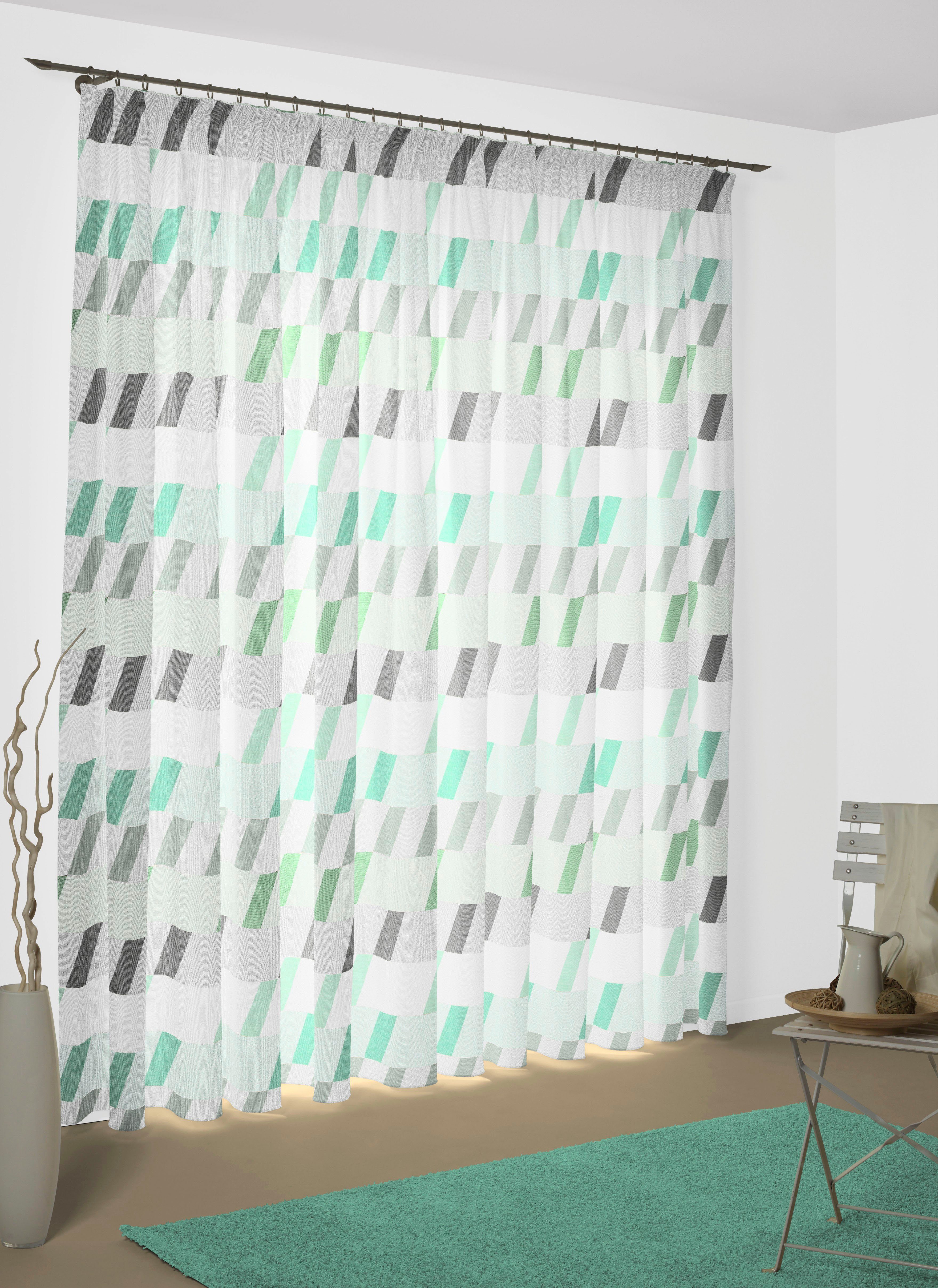 Wirth Vorhang Bray (1 St), Multifunktionsband, blickdicht, Jacquard