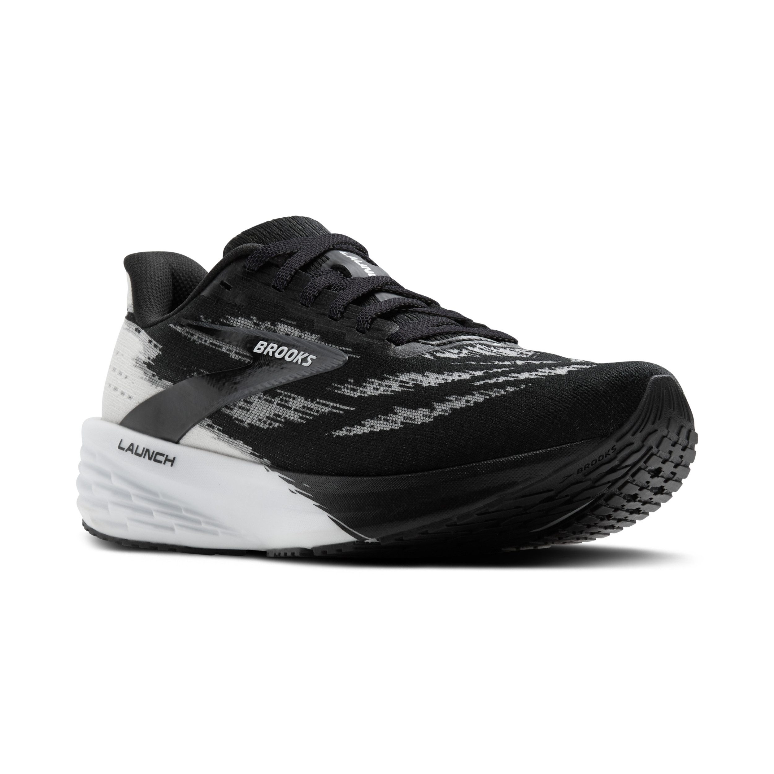 Brooks Launch 11 - Herren Laufschuh - Black/White Laufschuh günstig online kaufen